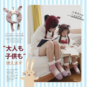 Hiver Femmes Pas Cher Russe Coral Fleece Fluffy Knitted Warm Scarf Black pink Wine Red Fashion Wholesale Hats - Product Image 3