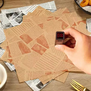 Papel para hornear pergamino antiadherente personalizable a prueba de grasa para pastel, pan, Pizza, sándwiches, Baper para hornear alimentos recubiertos - Product Image 3