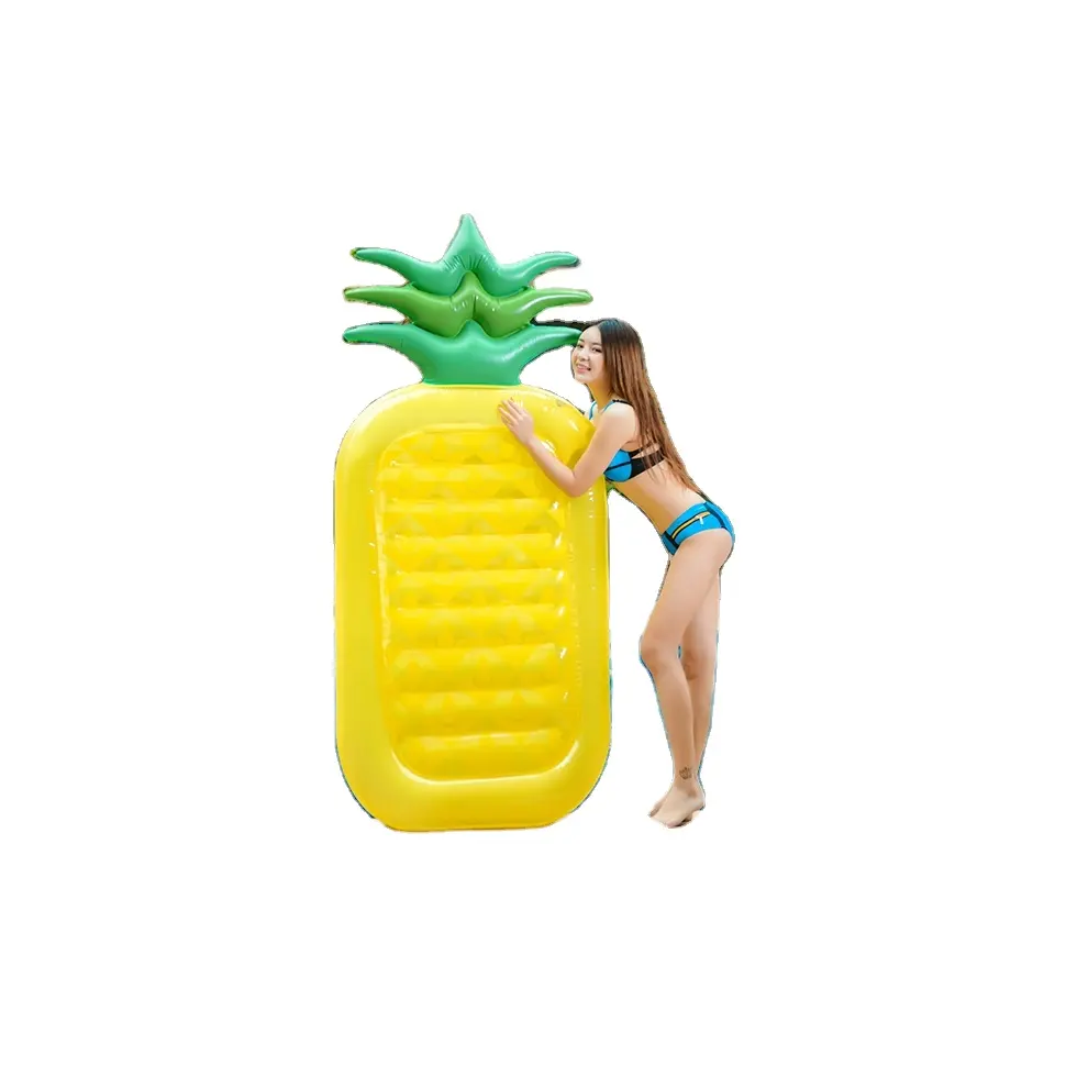 Wholesale Beach Lake Floatie Lounge Toy Adults Kids Outdoor Swimming Pineapple Pool Float