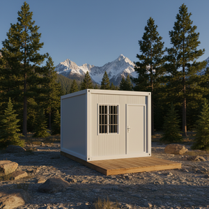 Casa Contenedor Plegable de 40 Pies con Paneles Sándwich Transpirables, Villa Moderna Prefabricada, Hotel Minimalista, Almacén, Minería al Aire Libre - Product Image 4