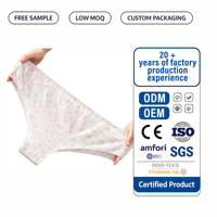 Culottes jetables non tissées pour femmes, sous-vêtements jetables emballés individuellement, articles indispensables pour les voyages, échantillon gratuit disponible