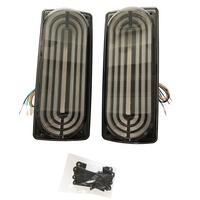 Mise à niveau halogène LED lentille fumée feu arrière adapté pour Mercedes Benz W463 classe G G500 G550 G63 G65 année 2005-2018