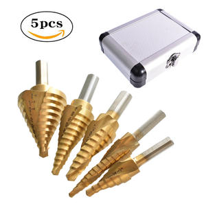 ชุดดอกสว่านเจาะรูแบบเกลียวความเร็วสูงมาตรฐานอังกฤษ ชุบไทเทเนียม ก้านสามเหลี่ยมอเนกประสงค์ สำหรับสว่านไฟฟ้า - Product Image 1