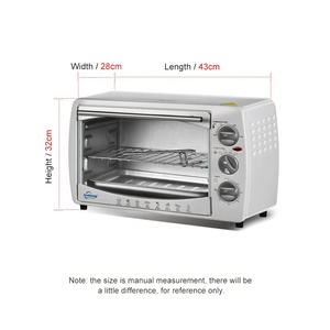Meitong — <span class=keywords><strong>four</strong></span> électrique portatif 18l, plaque de cuisson, rôtissoire, outil de cuisine pour chauffage des aliments ou gâteaux - Product Image 2