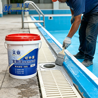 Revêtement Imperméabilisant Direct Usine V955 Diamond Coat Shield, Émulsion Acrylique + Carbonate de Calcium 18kg pour Mur