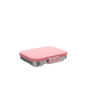 Boîte à lunch pour enfants en acier inoxydable 304 à 3 compartiments, bords arrondis, anti-rayures, étanche, <span class=keywords><strong>bento</strong></span> sûr pour enfants - Product Image 1