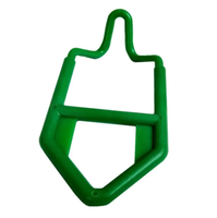 Manille de pesage W1-N verte pour ligne de traitement de la volaille et des poulets de chair
