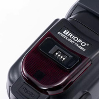 Flash Universal Triopo TR-950II, Flash para Cámara TR950II con Disparador G4 para Nikon, Canon, Sony, Fujifilm