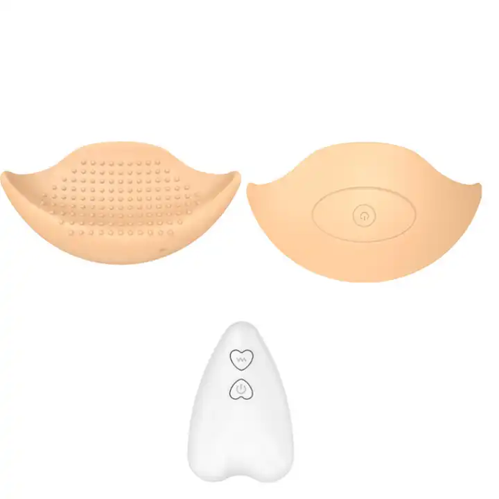 Female Breast Massager 10 Frequency Wearable Nipple Vibration Chest Massager  Adult Sex Toys for Women Couples,Bagged 