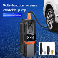 Inflador de neumáticos portátil 6000mAh 150PSI 2X bomba de neumáticos de inflado más rápido para neumáticos de coche bicicleta y motocicleta