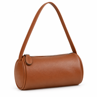 Sac bandoulière cylindrique vintage, sac à main rond rétro pour femmes et filles, idéal pour le quotidien, le shopping et les rendez-vous