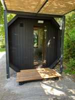 Jardin extérieur Grande salle de sauna Saunas à vapeur sèche en bois Sauna à infrarouge lointain pour 6 personnes pour la maison