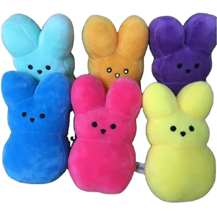 15Cm Pluche Konijn Peep Easter Speelgoed Knuffel Dier Pop Voor Kinderen Kinderen Zacht Kussen Geschenken Meisje Speelgoed