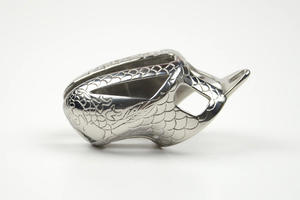 <span class=keywords><strong>Cage</strong></span> de chasteté pour homme, dispositif de sexe pour adulte avec anneau de coq incurvé, jouets sexuels BDSM, Bondage, pénis pour homme, ceinture de chasteté - Product Image 3