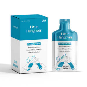 Etiqueta privada Natural acelera la descomposición del alcohol resaca líquido oral dolor de cabeza y alivio del estómago soporte bebida de sobriedad - Product Image 2