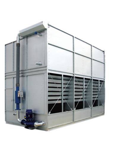 High Capacity Evaporative Condenser with Engine