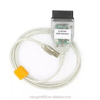 Interfaz de diagnóstico de coche, Chip I-NPA K DCAN K + CAN FTDI, USB, Cable Dcan j2534 obd2, la mejor calidad