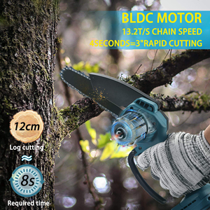 21V <span class=keywords><strong>4</strong></span>/6 <span class=keywords><strong>นิ้ว</strong></span><span class=keywords><strong>เลื่อย</strong></span>มือเดียวคู่ไฟฟ้า<span class=keywords><strong>โซ่</strong></span>คู่ไร้สายมอเตอร์ลูกโซ่ไฟฟ้า - Product Image 3