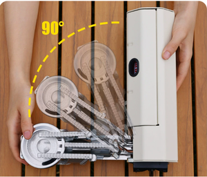 เตาแก๊สเหล็กพับได้ขนาดเล็ก2600วัตต์เครื่องครัวกลางแจ้งอุปกรณ์การตั้งแคมป์การเดินทางอุปกรณ์เครื่องเขียนบิวเทนด้วยตนเอง - Product Image 5