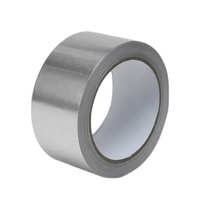 Ruban adhésif en aluminium ignifuge, résistant aux hautes températures, adhésif puissant, isolation thermique pour la réparation et l'étanchéité des conduits HVAC
