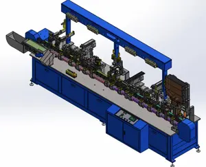 Máquina de ensamblaje de rotulador de alto rendimiento Máquina de Ensamblaje automático de alta velocidad Menos mantenimiento para bolígrafo