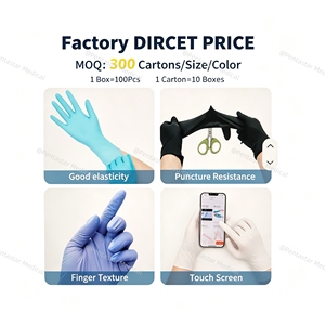 Guantes Desechables de Nitrilo No Estériles, Certificados CE, Aptos para Alergicos, Reemplazo para Exámenes Médicos, Clase II - Product Image 4
