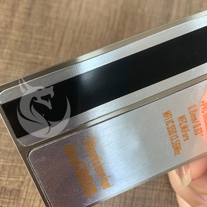 Luxury Metal Steel Business <b>Access</b> <b>Control</b> Membership <b>Card</b> Standard Size NFC Mini Tag T5577 1K EM4305 Chips Hotel Payment - Product Image 4