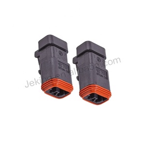 Jeking ขั้วต่อ2P DT ของแท้และใหม่รถยนต์ปลั๊กอีซีลฝาท้าย <span class=keywords><strong>DT06</strong></span>-<span class=keywords><strong>2S</strong></span>-<span class=keywords><strong>CE05</strong></span> - Product Image 6