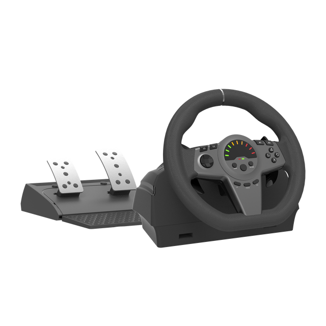 Factory Hot New Racing Steering Wheel Pc Gaming Driving Racing Simulator Wheel for Xbox,PS4,PC ,Nintendo Switch,PS5