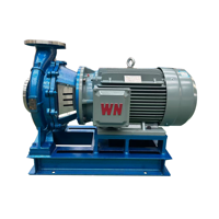 Pompe centrifuge horizontale compatible avec deux systèmes, réduisant les coûts, pour la pressurisation de l'eau chaude des salles de bain