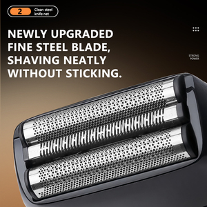 KEMEI KM-t409 <span class=keywords><strong>Rasoir</strong></span> électrique rechargeable pour <span class=keywords><strong>tête</strong></span> <span class=keywords><strong>chauve</strong></span> 2000mAh Acier inoxydable 2 lames 8000RPM Moteur sans balais <span class=keywords><strong>Rasoir</strong></span> à barbe pour hommes - Product Image 4