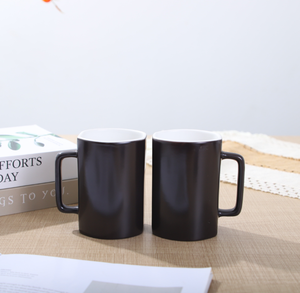 Taza de Cerámica Cuadrada Bicolor para Sublimación, con Asa Cuadrada, Lista para Transferencia de Calor, Personalizable con Logotipo y Foto, Venta al Por Mayor - Product Image 4