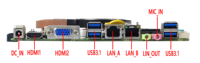 QM8900-UA Motherboard B450 mendukung Coffee Lake 8gen dan 9gen I3 I5 I7 I9 DDR4 MAX 64G HM370 Chipset kecepatan tinggi dengan MINI_PCIE