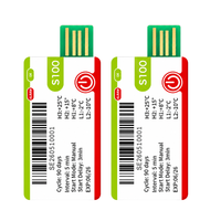 Registrador de Datos de Temperatura USB de Un Solo Uso con Informe en PDF, Clasificación IP67 para Logística de Cadena de Frío de Alimentos y Productos Farmacéuticos