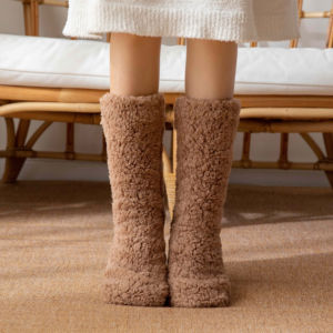 ถุงเท้าซับในขนแกะกันลื่นสำหรับฤดูหนาว - Product Image 1