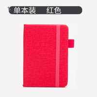 Carnet de poche A7 à pages vierges motif lin, carnet de notes portable compact, agenda portable, vente en gros