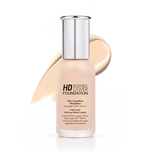 Nuevo Set de Maquillaje Líquido de Venta Caliente con Etiqueta Privada Incluye Base, Corrector, Protector Solar Mate y Set de Brochas para Base - Product Image 1