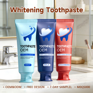 Dentifrice personnalisé avec logo, saveur menthe, blanchissant, haleine fraîche, dentifrice au <span class=keywords><strong>charbon</strong></span> de bambou - Product Image 1