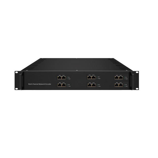 New IP Encoder for System H.264/H265 Video Encoding HD 16 Channels 24 Inputs Rack Mount Multicast/Unicast Web Management 5-Year