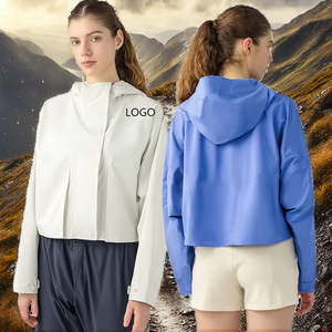 <b>Waterproof</b> Windproof Water Resistant Lightweight Breathable Winter <b>Long</b> Soft Shell <b>Jacket</b> Women Mountaineering Quick Dry - Product Image 1