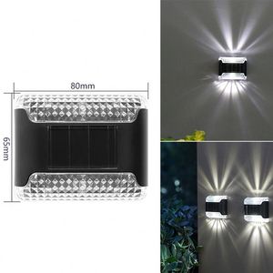 Waterproof High Quality up and Down Backyard Fence Decor Wall Stair <b>Light</b> <b>Deck</b> <b>Solar</b> Outdoor <b>Solar</b> <b>Light</b> - Product Image 2