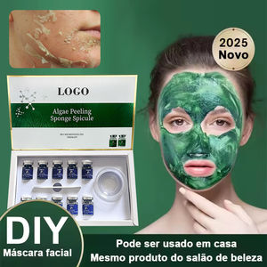 Siero in Polvere con Microaghi di Spongilla Vegana per Salone di Bellezza, <span class=keywords><strong>Peeling</strong></span> Bio all'Aloe Vera per Rimozione Acne su <span class=keywords><strong>Viso</strong></span> e Corpo, Uso Domestico - Product Image 4