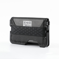 Dompet bisnis kartu kredit pria, baru ultra ribuan logam RFID tutup terbuka luar ruangan