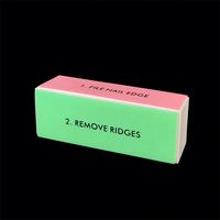 Bloc de ponçage et polissage pour ongles, 4 faces brillantes, coloré, jetable, pour manucure et nail art