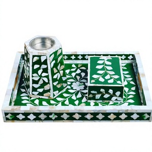 Radiant Harmony MOP Inlay Mabkhara Burner Luxurious Handmade Decorative Incense Holder for <b>Home</b> Decor Mosque and Festive Gifting - Product Image 1