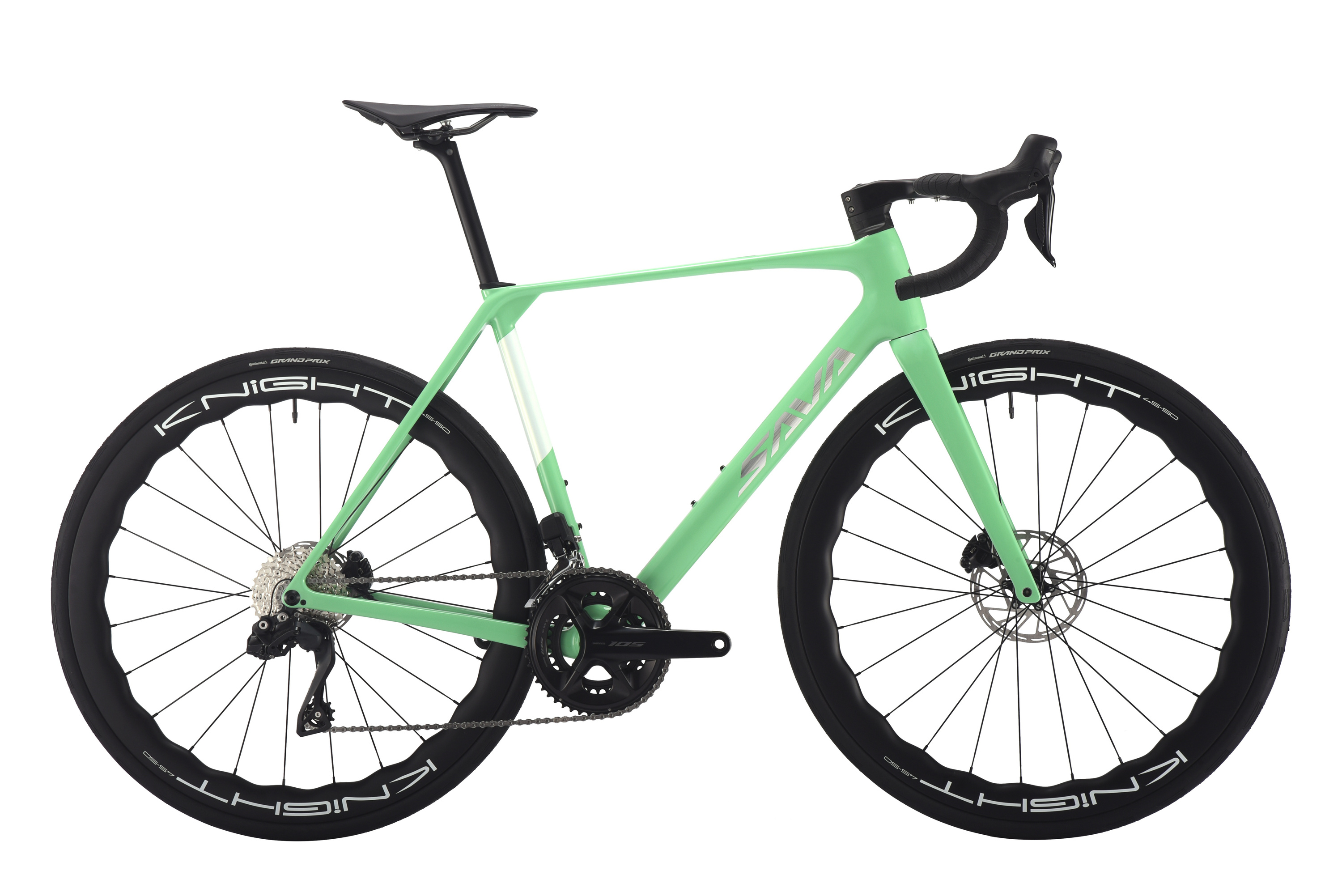 SAVA 2025エアロX SLR7 W45 105 Di2 24速カーボンロードバイク