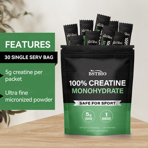 BSTBIO Boisson Sportive Hydratante Créatine Monohydrate en Poudre Sachets Individuels pour Femmes et Hommes 30 Sachets Créatine - Product Image 4