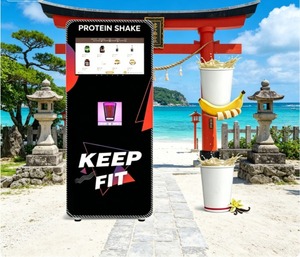 Service en ligne 24h/24, distributeur automatique de café protéiné, distributeurs automatiques de café intelligents - Product Image 1