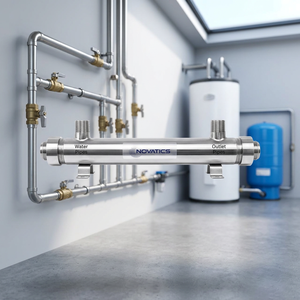 Nuevo Sistema de Filtro de Agua Alcalina Marca LU con Bomba y Componentes Principales Incluidos, Productividad de 500L/Hora para Uso Doméstico y Comercial - Product Image 3