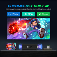 RK3518 Android 14 Tv Stick Tvr3 + Quad Core ATV 2gb 16gb avec télécommande vocale